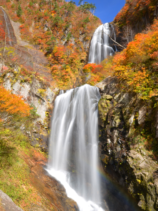 安の滝（中ノ又渓谷）