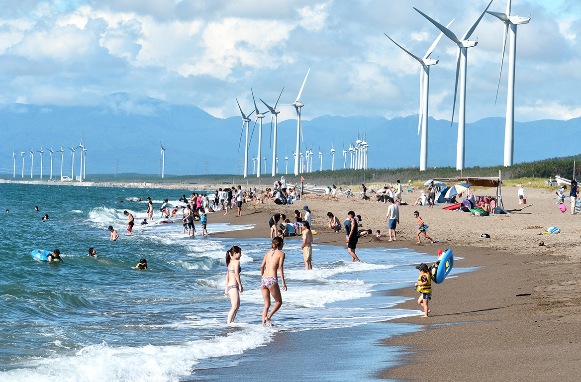 釜谷浜海水浴場